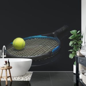 Papier Peint Raquette De Tennis Avec Une Balle – Image 5