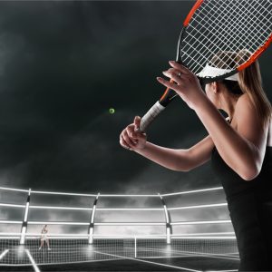 Papier Peint Match De Tennis – Image 1