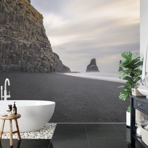 Papier Peint Plage Mer Rochers – Image 5