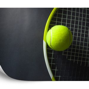 Papier Peint Balle De Tennis Sur Une Raquette – Image 2