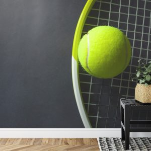 Papier Peint Balle De Tennis Sur Une Raquette – Image 7