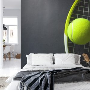 Papier Peint Balle De Tennis Sur Une Raquette – Image 8