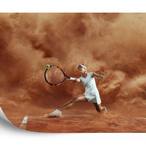 Papier Peint Joueur De Tennis Dans Le Jeu – Image 2