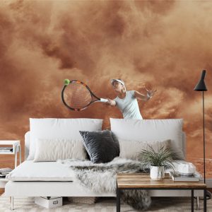 Papier Peint Joueur De Tennis Dans Le Jeu – Image 3