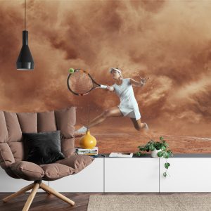 Papier Peint Joueur De Tennis Dans Le Jeu – Image 4