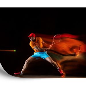 Papier Peint Joueur De Tennis En Mouvement – Image 2