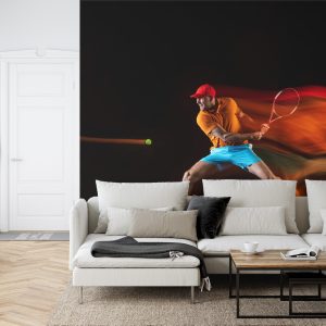 Papier Peint Joueur De Tennis En Mouvement – Image 6