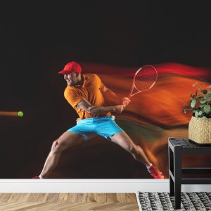 Papier Peint Joueur De Tennis En Mouvement – Image 7