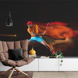 Papier Peint Joueur De Tennis En Mouvement – Image 4