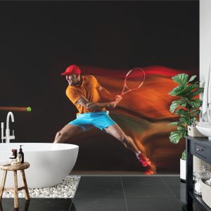 Papier Peint Joueur De Tennis En Mouvement – Image 5