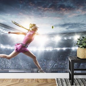 Papier Peint Joueuse De Tennis Au Stade – Image 7