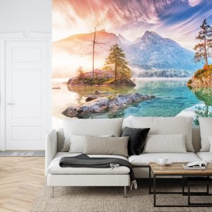 Papier Peint Lac Hindersee En Bavière, Allemagne – Image 6