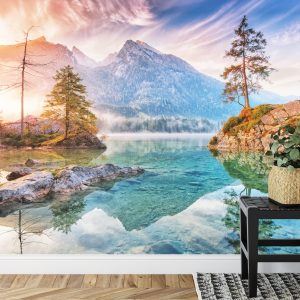 Papier Peint Lac Hindersee En Bavière, Allemagne – Image 7