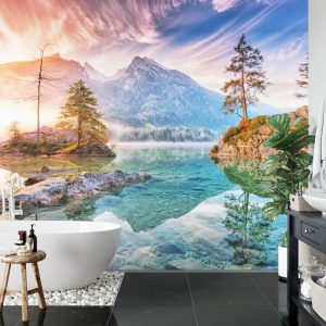 Papier Peint Lac Hindersee En Bavière, Allemagne – Image 5