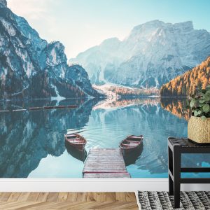 Papier Peint Lac Lago Di Braies En Italie – Image 7