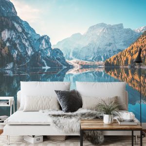 Papier Peint Lac Lago Di Braies En Italie – Image 3