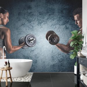 Papier Peint Homme Musclé Et Femme Athlétique – Image 5