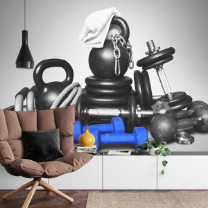 Papier Peint Équipement De Sport Pour La Musculation – Image 4