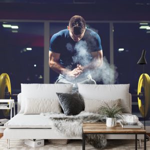 Papier Peint Haltérophile Se Prépare Pour – Image 3