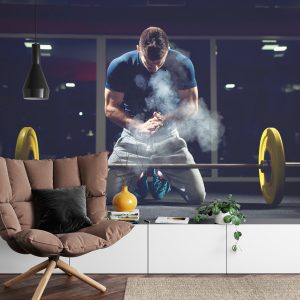 Papier Peint Haltérophile Se Prépare Pour – Image 4