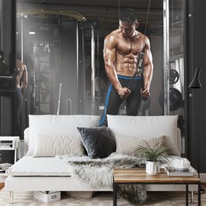 Papier Peint Homme Musclé Pendant – Image 3