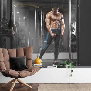 Papier Peint Homme Musclé Pendant – Image 4