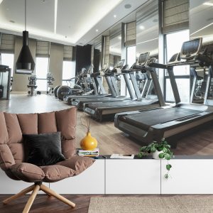 Papier Peint Club De Remise En Forme Moderne – Image 4