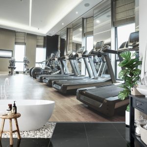 Papier Peint Club De Remise En Forme Moderne – Image 5