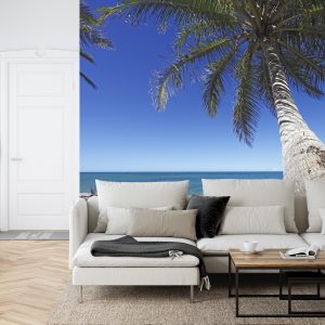 Papier Peint Plage Océan Palmiers – Image 6