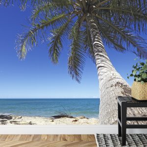 Papier Peint Plage Océan Palmiers – Image 7