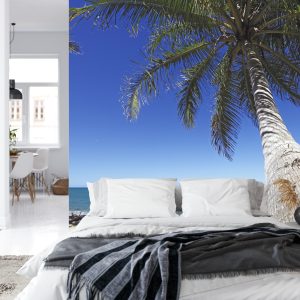 Papier Peint Plage Océan Palmiers – Image 8