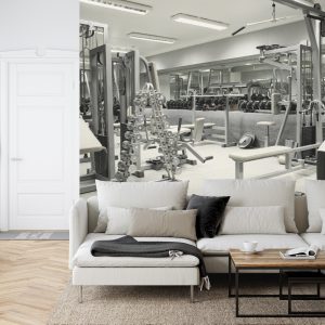Papier Peint Intérieur D'une Salle De Sport Avec Équipement – Image 6