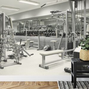 Papier Peint Intérieur D'une Salle De Sport Avec Équipement – Image 7