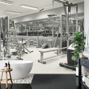 Papier Peint Intérieur D'une Salle De Sport Avec Équipement – Image 5