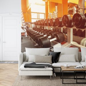 Papier Peint Haltères Au Gymnase – Image 6