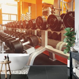 Papier Peint Haltères Au Gymnase – Image 5