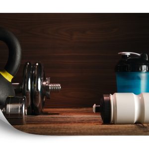 Papier Peint Matériel De Sport Sur Fond De Planches – Image 2