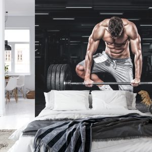 Papier Peint Bodybuilder Avec Une Barre – Image 8