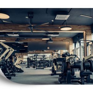 Papier Peint Intérieur D'une Salle De Sport Moderne – Image 2