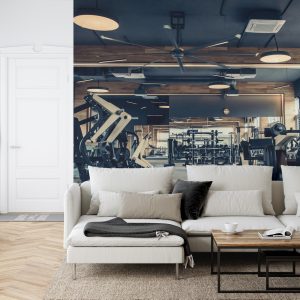 Papier Peint Intérieur D'une Salle De Sport Moderne – Image 6