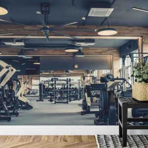 Papier Peint Intérieur D'une Salle De Sport Moderne – Image 7