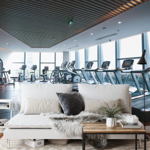 Papier Peint Intérieur De Salle De Sport Moderne 3D – Image 3