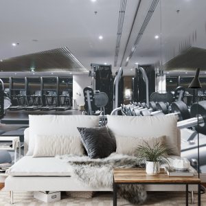 Papier Peint Équipement De Gymnastique Moderne – Image 3