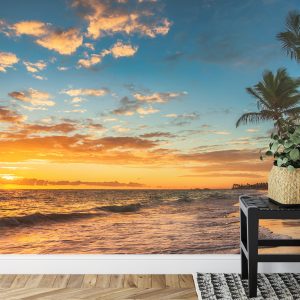 Papier Peint Plage Coucher De Soleil – Image 7