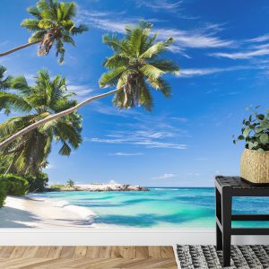 Papier Peint Plage Océan Palmiers – Image 7