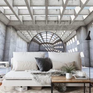 Papier Peint Forêt Dans Le Brouillard – Image 3