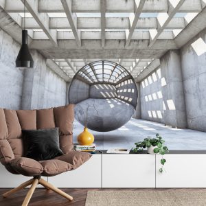 Papier Peint Forêt Dans Le Brouillard – Image 4