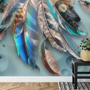 Papier Peint Plumes À Motifs – Image 7