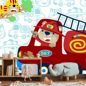 Papier Peint Ours En Pompier – Image 5