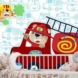 Papier Peint Ours En Pompier – Image 6